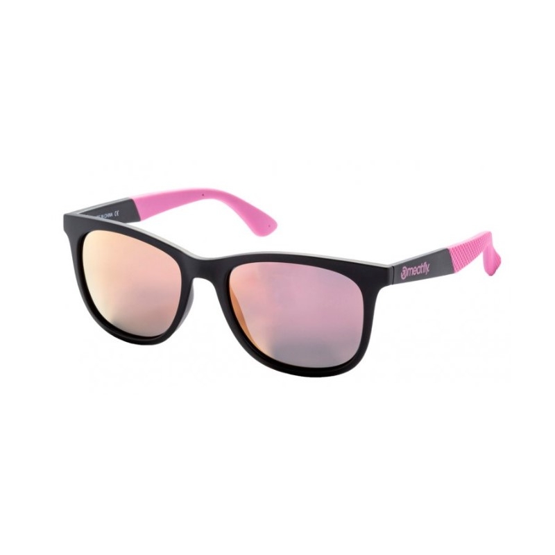 Meatfly Clutch czarno-różowe okulary