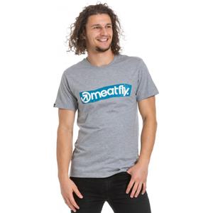T-shirt Meatfly Stomp 2 szary wyprzedaż