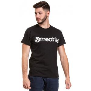 T-shirt Meatfly Logo czarny