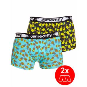 Meatfly Balboa Double pack boxer briefs - Pineapple