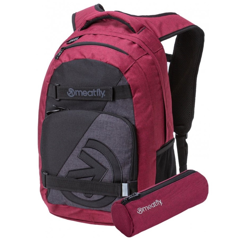Plecak Meatfly Exile 4 black-red