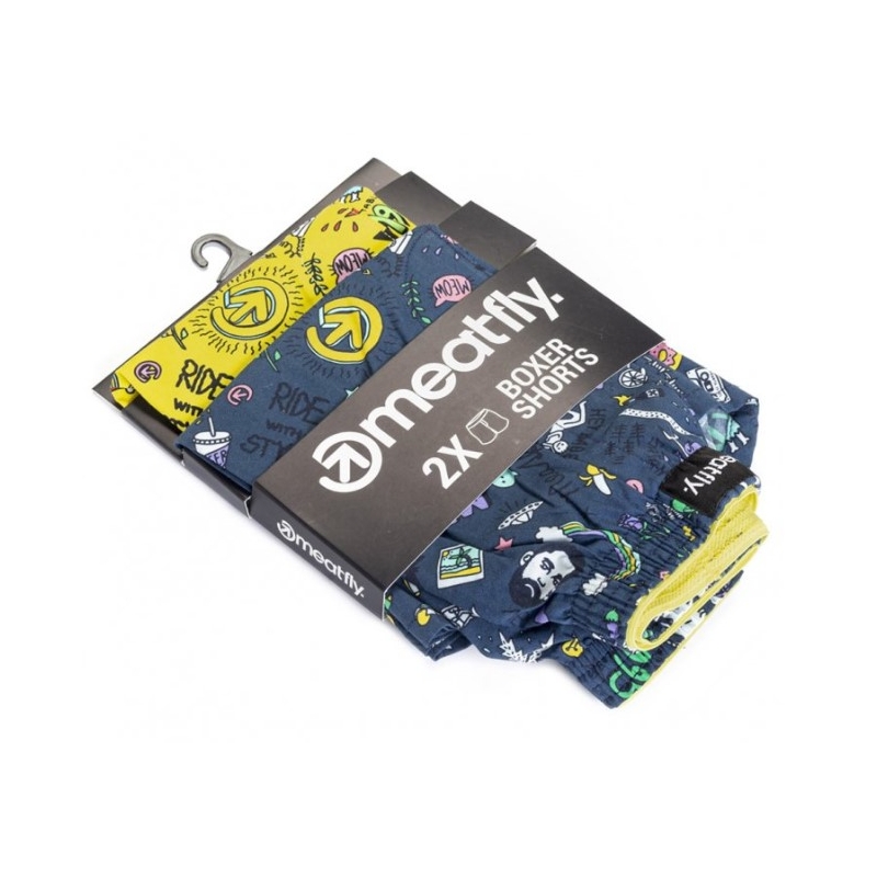 Boxer Briefs Meatfly Agostino Double pack - Jamm wyprzedaż