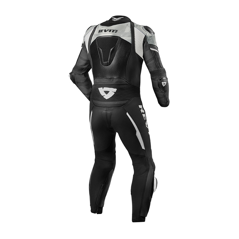 Jednoczęściowy kombinezon motocyklowy Revit Hyperspeed czarno - biały wyprzedaż