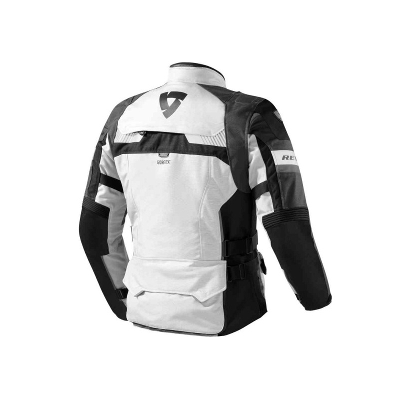 Kurtka motocyklowa Revit Defender Pro GTX szaro-czarna wyprzedaż