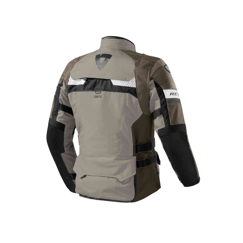 Kurtka motocyklowa Revit Defender Pro GTX brązowo-czarna wyprzedaż