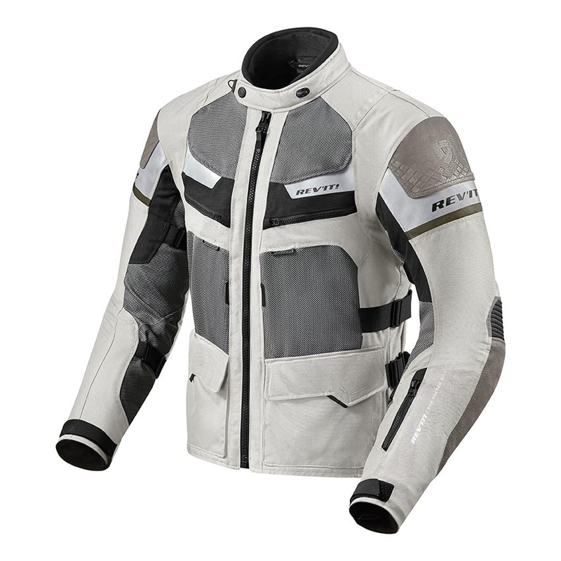 Kurtka motocyklowa Revit Cayenne Pro jasno szaro-zielona wyprzedaż