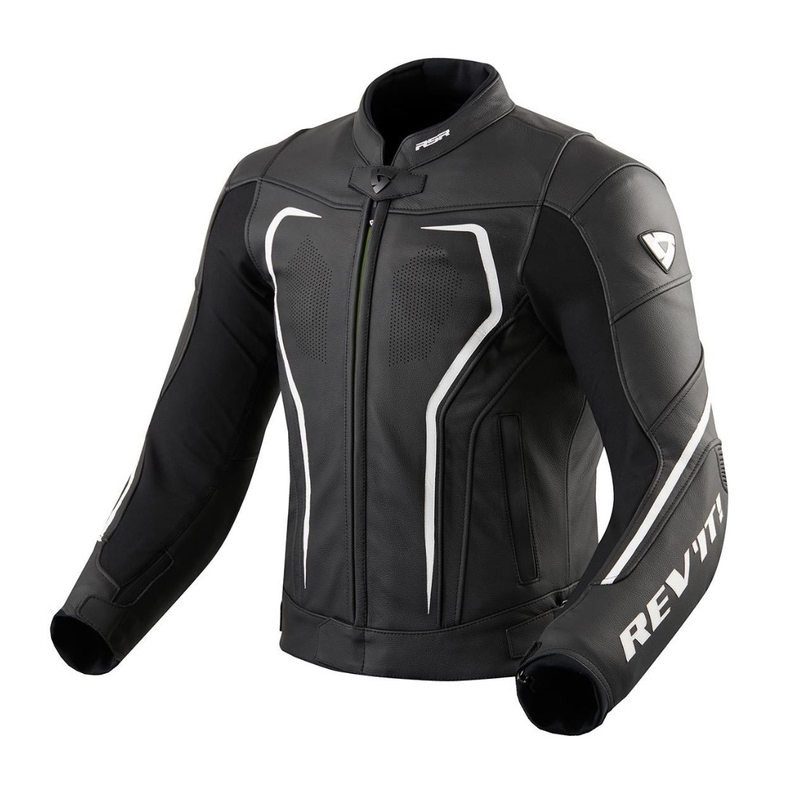 Kurtka motocyklowa Revit Vertex GT czarno-biała wyprzedaż