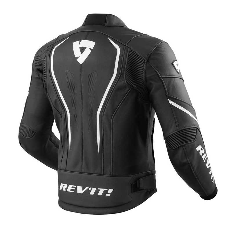 Kurtka motocyklowa Revit Vertex GT czarno-biała wyprzedaż
