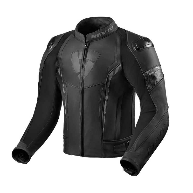 Skórzana kurtka motocyklowa Revit Glide czarna wyprzedaż