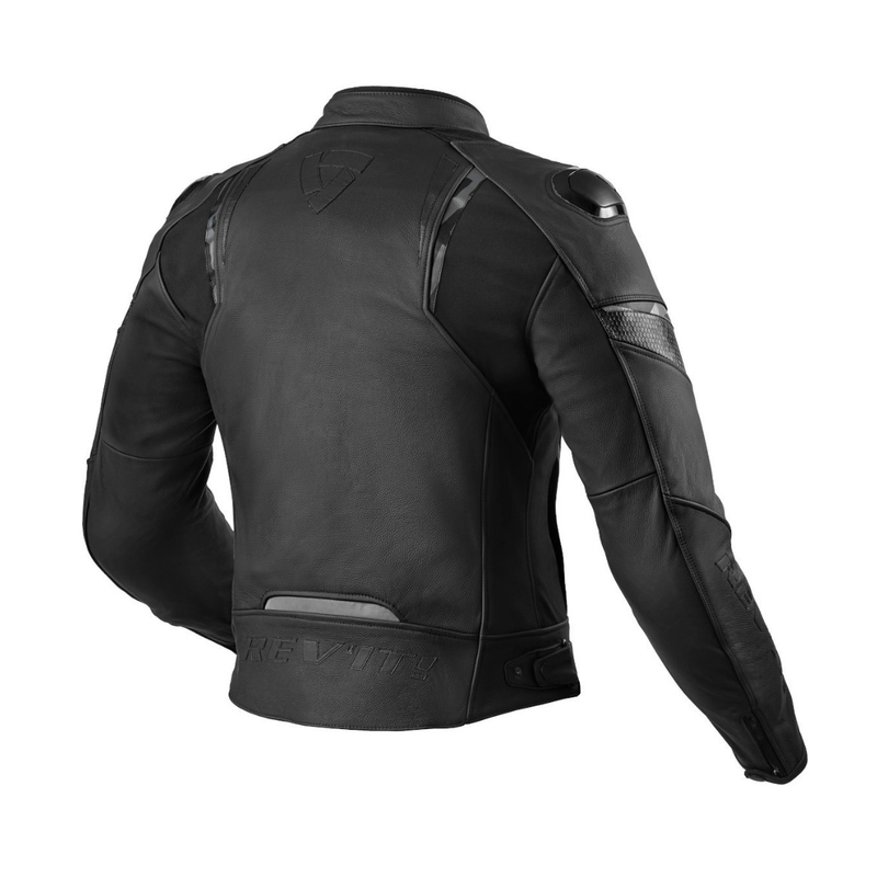 Skórzana kurtka motocyklowa Revit Glide czarna wyprzedaż