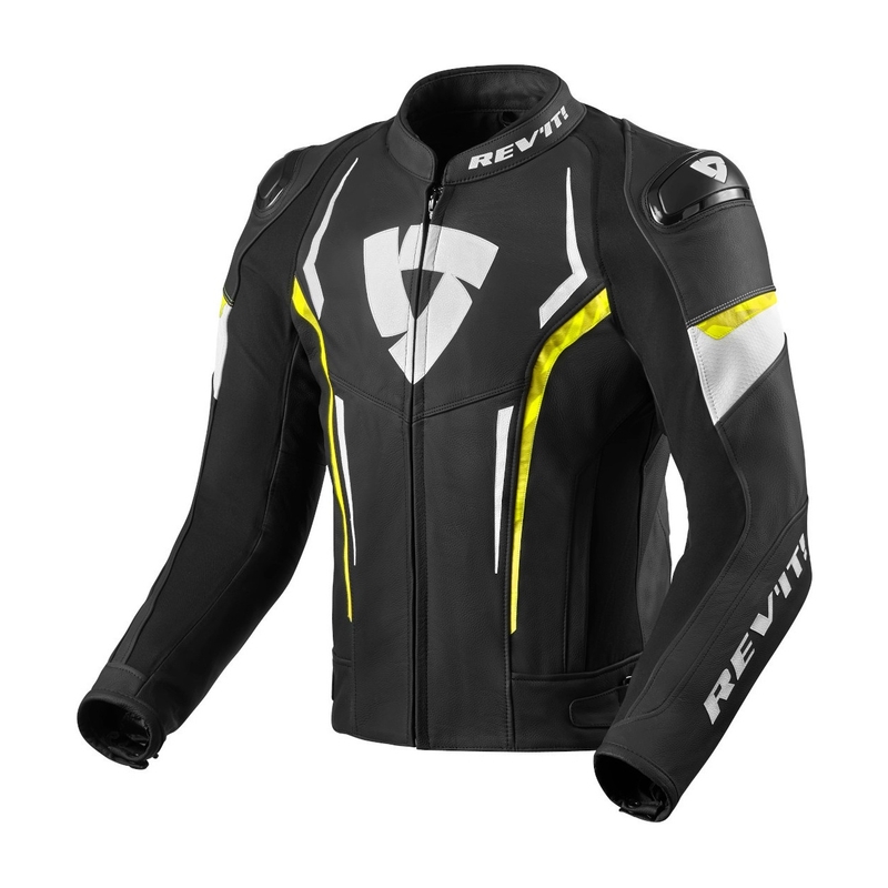 Kurtka motocyklowa Revit Glide czarno - fluo żółta wyprzedaż