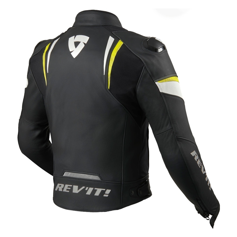 Kurtka motocyklowa Revit Glide czarno - fluo żółta wyprzedaż