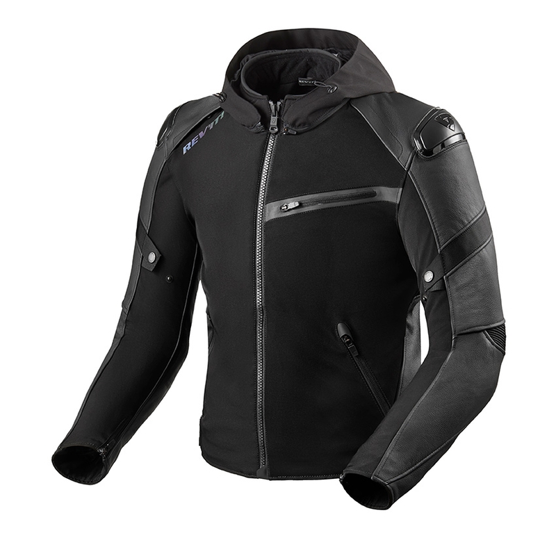 Kurtka motocyklowa Revit Target H2O czarna wyprzedaż