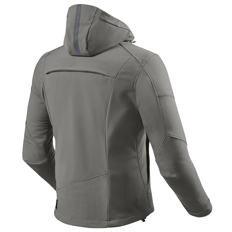 Kurtka motocyklowa Revit Afterburn H2O ciemno szara