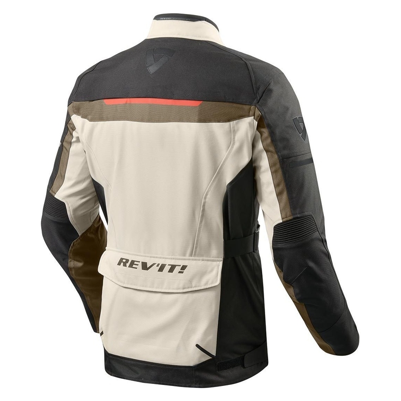 Kurtka motocyklowa Revit Safari 3 czarno-piaskowo brązowa wyprzedaż