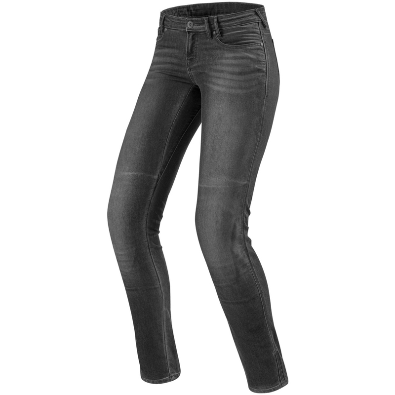Damskie jeansy motocyklowe Revit Westwood SF szare wyprzedaż