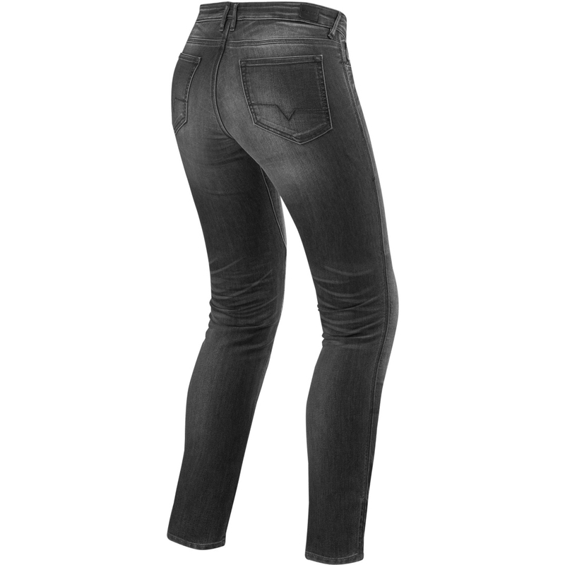 Damskie jeansy motocyklowe Revit Westwood SF szare wyprzedaż