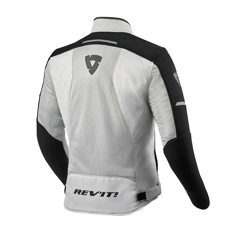 Kurtka motocyklowa Revit Airwave 3 srebrno-czarna wyprzedaż