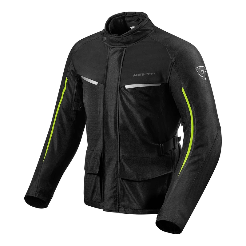Kurtka motocyklowa Revit Voltiac 2 czarno-fluo żółta wyprzedaż