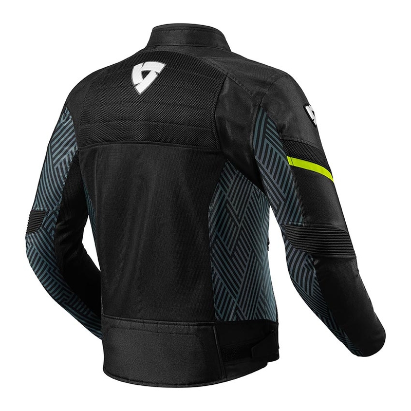 Kurtka motocyklowa Revit Arc Air czarno-fluo żółta wyprzedaż