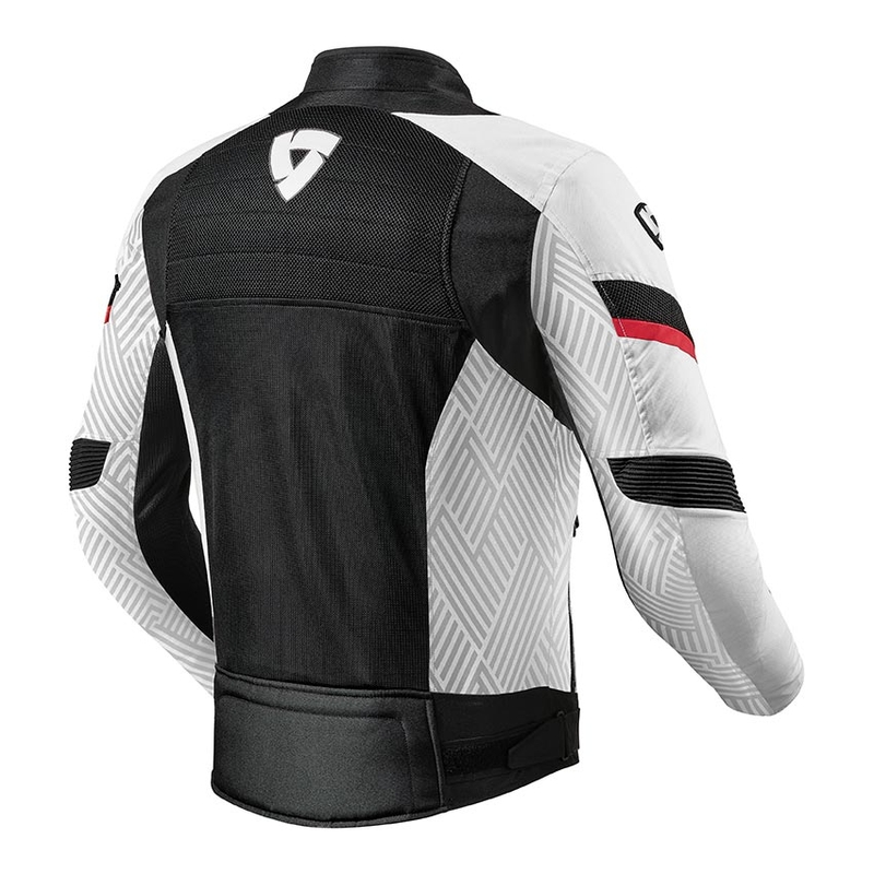 Kurtka motocyklowa Revit Arc Air biało-czerwona wyprzedaż