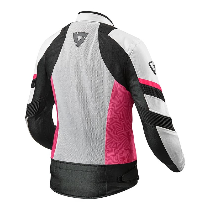 Damska kurtka motocyklowa Revit Arc Air white and pink outlet wyprzedaż