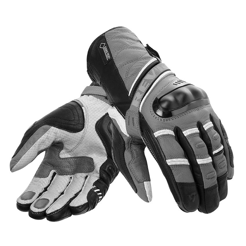 Rękawice motocyklowe Revit Dominator GTX szaro-srebrne wyprzedaż