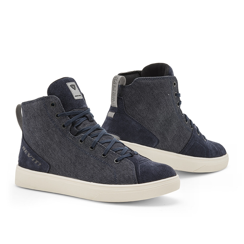 Buty motocyklowe Revit Delta H2O ciemno niebiesko-białe