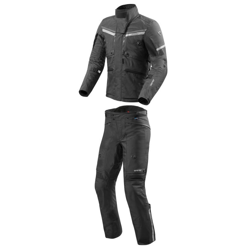 Kombinezon motocyklowy Revit Poseidon 2 GTX czarny wyprzedaż
