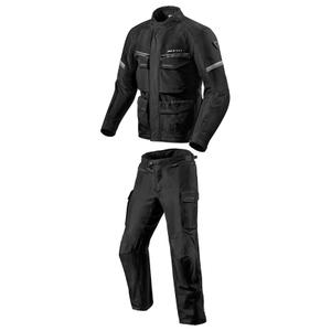 Kombinezon motocyklowy Revit Outback 3 czarno-srebrny wyprzedaż