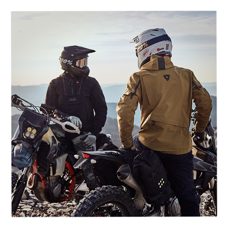 Kurtka motocyklowa Revit Component H2O czarna wyprzedaż