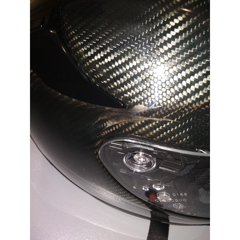 Integralny kask motocyklowy HJC RPHA 70 Carbon czarny - II. jakość