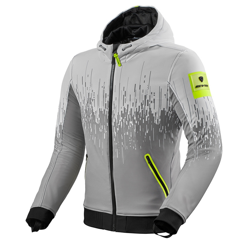 Kurtka motocyklowa Revit Quantum 2 WB szaro-fluo żółta wyprzedaż