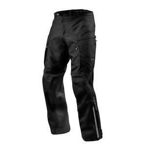 Spodnie motocyklowe Revit Component H2O czarne przedłużone
