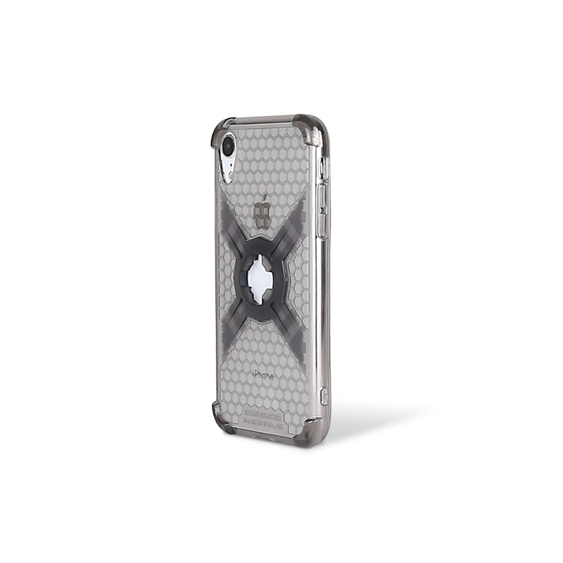 Pokrowiec na telefon z uchwytem CUBE X-Guard do Apple iPhone 11/XR szary outlet wyprzedaż