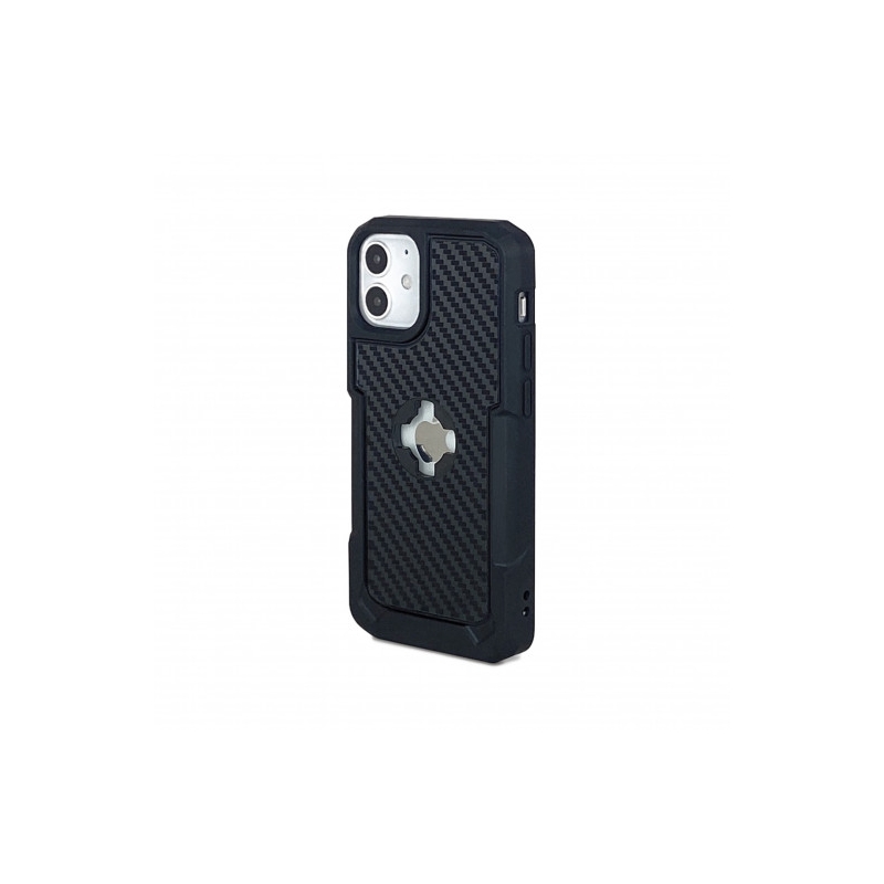 Pokrowiec na telefon z uchwytem CUBE X-Guard do Apple iPhone 12 Mini czarny outlet wyprzedaż