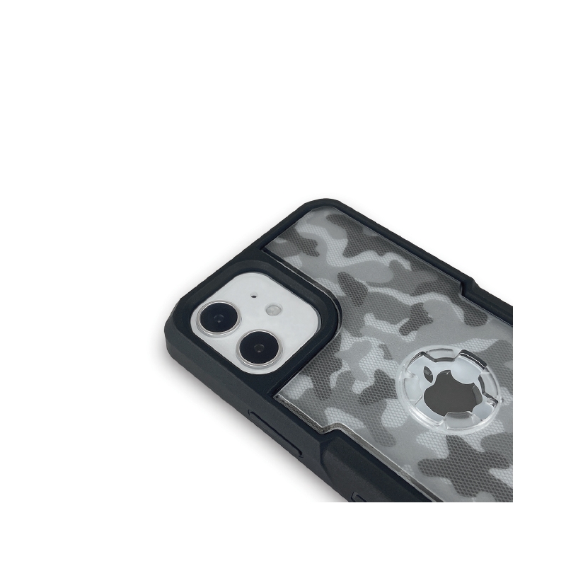 Pokrowiec na telefon z uchwytem CUBE X-Guard do Apple iPhone 12 Mini camo outlet wyprzedaż