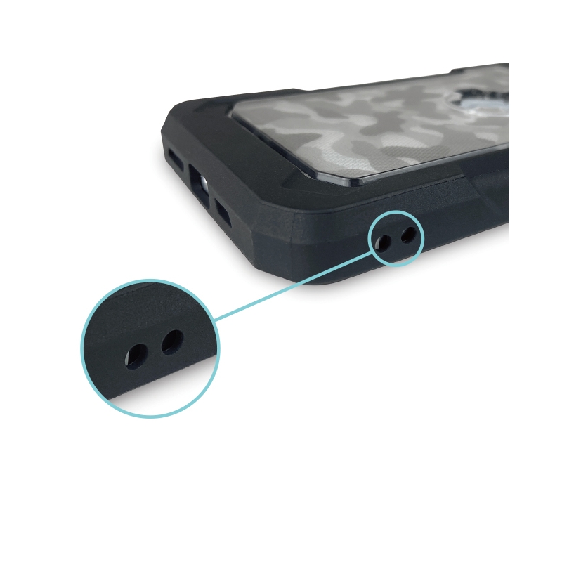 Pokrowiec na telefon z uchwytem CUBE X-Guard do Apple iPhone 12 Mini camo outlet wyprzedaż