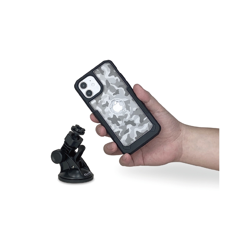 Pokrowiec na telefon z uchwytem CUBE X-Guard do Apple iPhone 12 Mini camo outlet wyprzedaż