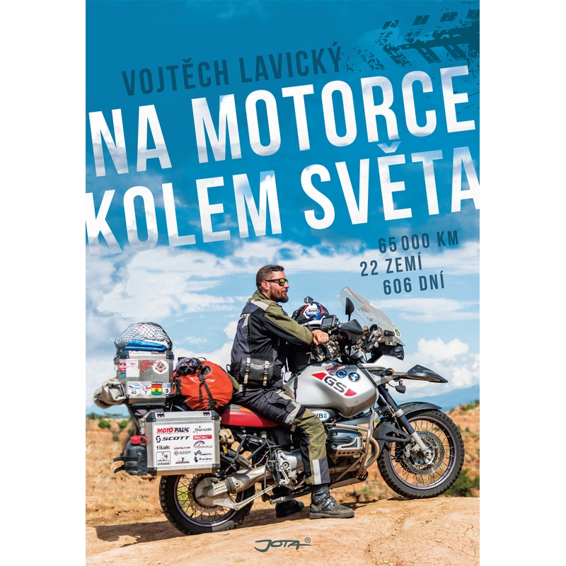 Książka Dookoła świata na motocyklu