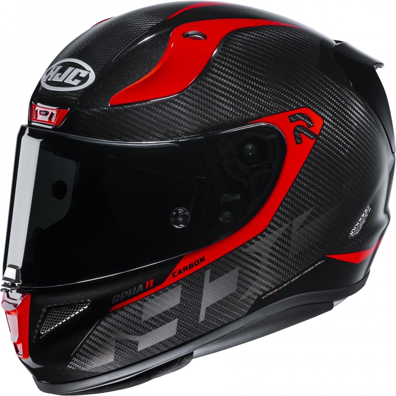 Kask motocyklowy integralny HJC RPHA 11 Carbon Bleer MC1.