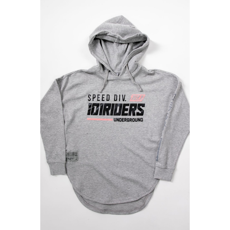 Bluza damska 101 Riders Flowy21 Melanżowa szara