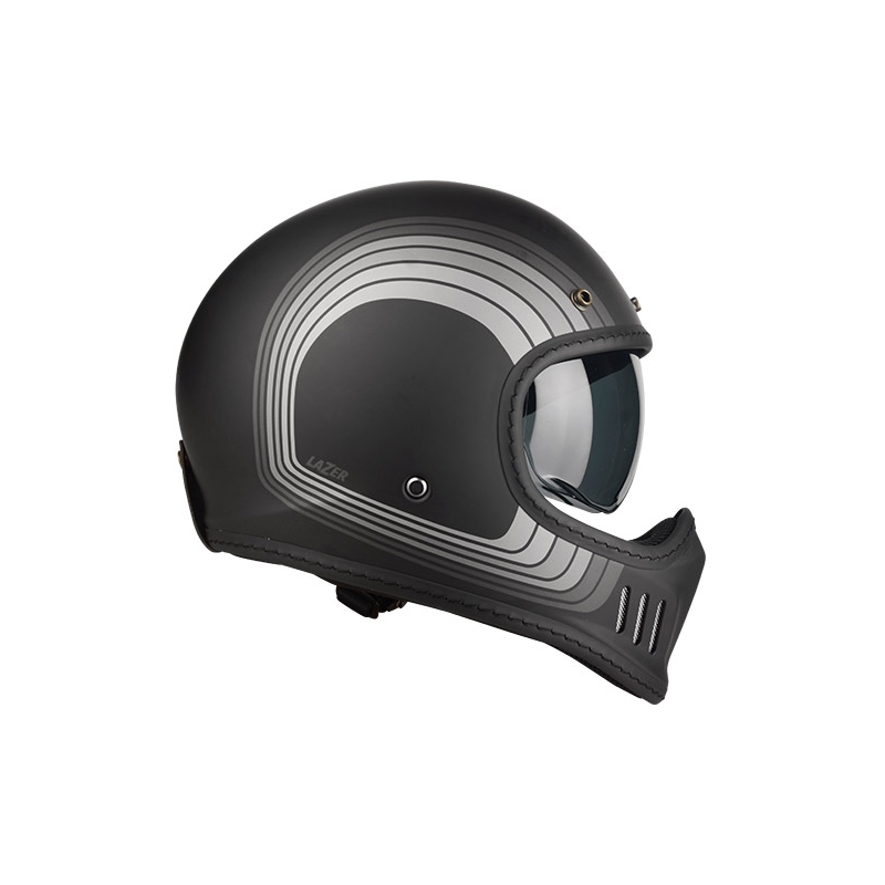 Motocrossowy kask Lazer Cross TT Line czarno-szary wyprzedaż
