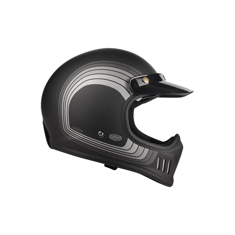 Motocrossowy kask Lazer Cross TT Line czarno-szary wyprzedaż