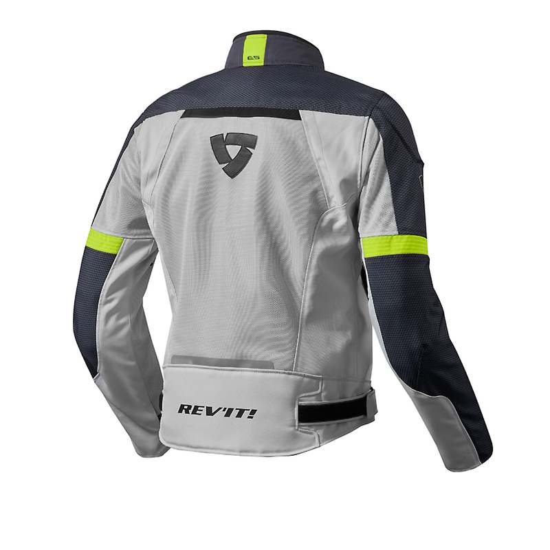 Wyprzedaż kurtki moto Revit Airwave 2 silver-fluo yellow wyprzedaż