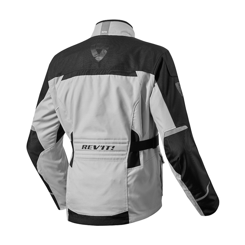 Kurtka motocyklowa Revit Enterprise srebrno-czarna wyprzedaż