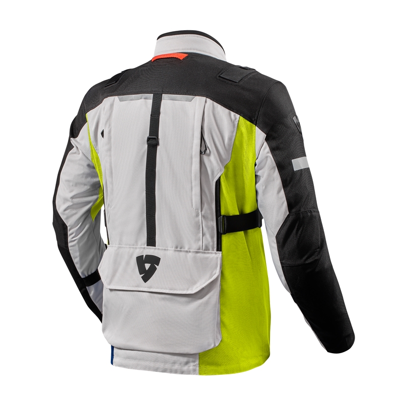 Kurtka motocyklowa Revit Sand 4 H2O srebrno-fluo żółta wyprzedaż