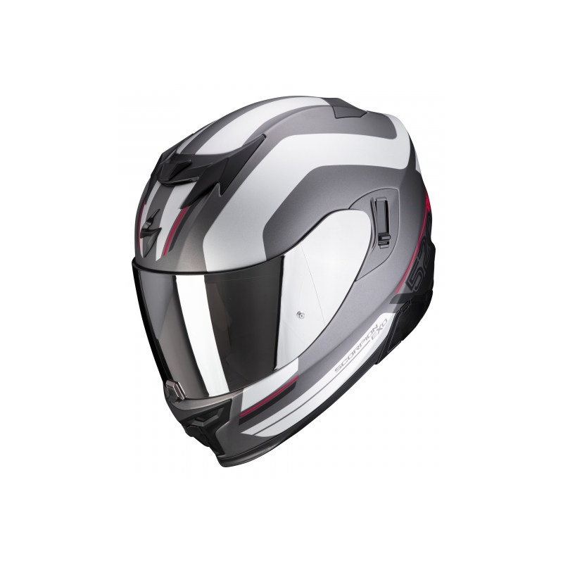 Kask integralny Scorpion EXO-520 AIR Lemans white-silver