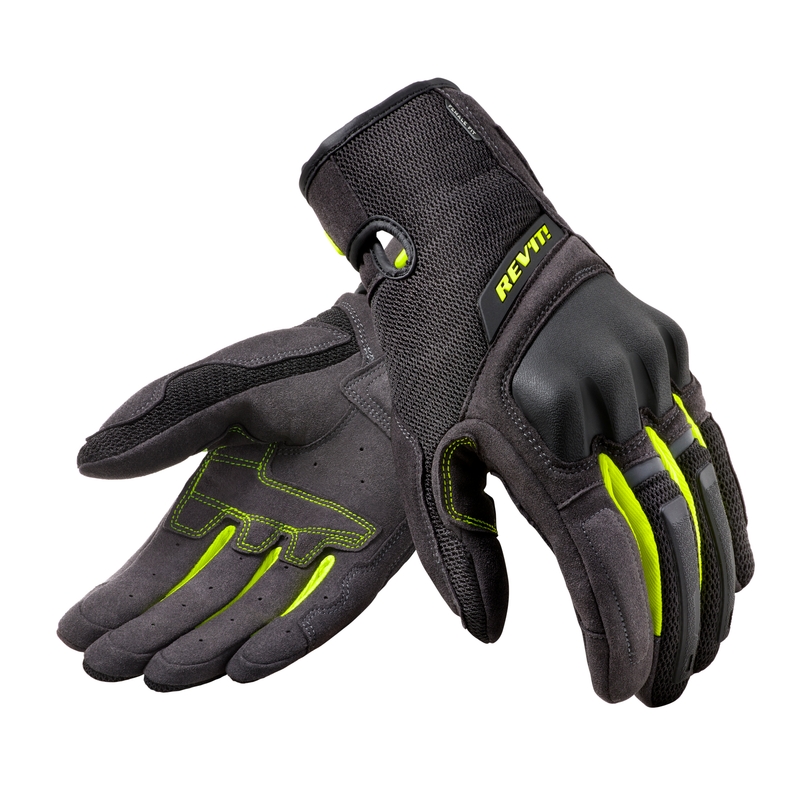 Damskie rękawice motocyklowe Revit Volcano czarno-fluo żółte wyprzedaż