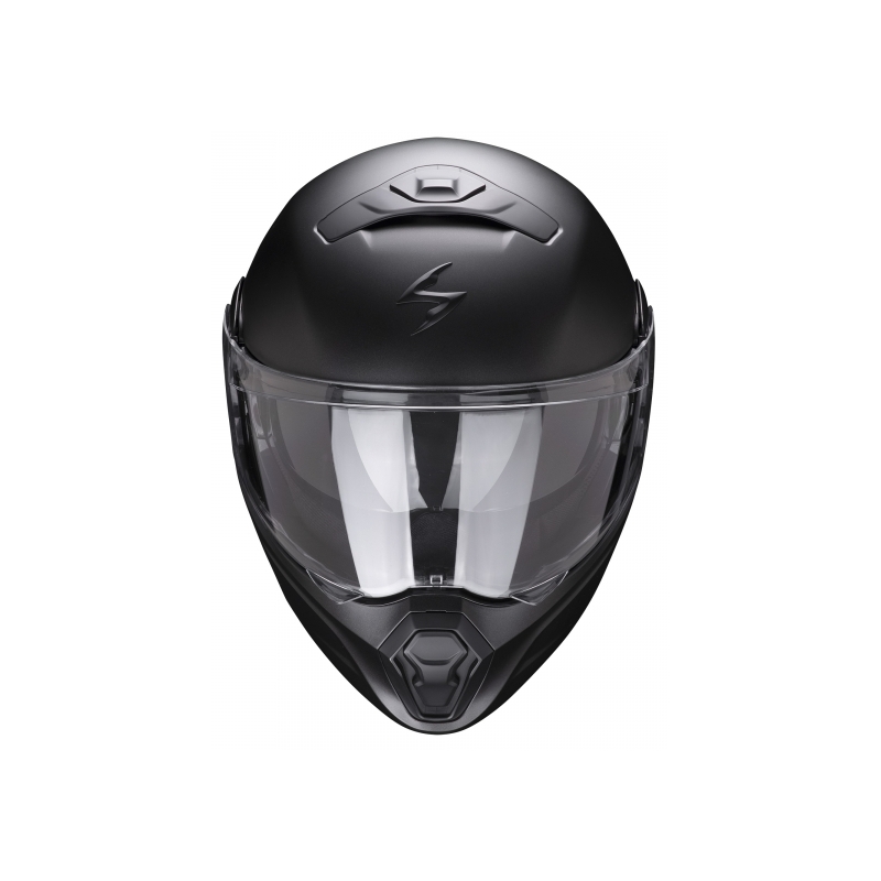 Kask z klapką Scorpion EXO-930 Smart Solid perłowo czarny matowy
